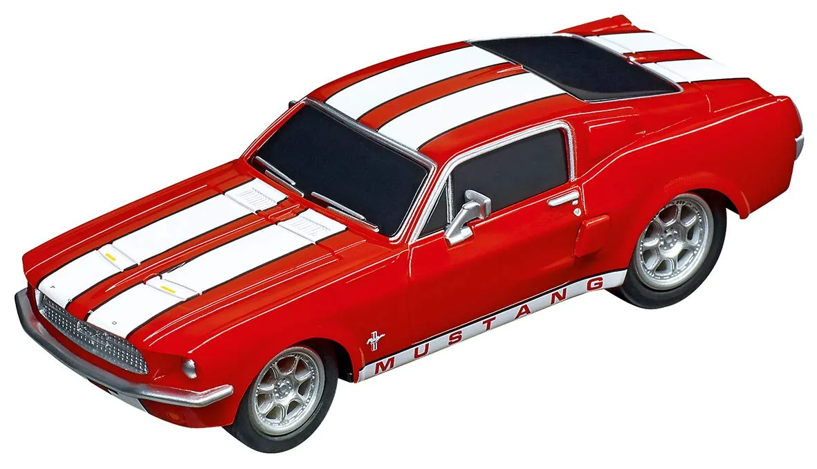 Carrera GO!!! 64120 1967 Ford Mustang Race Red 1/43 Slot Car