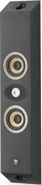 Focal 301 Bass-Reflex 2-Way On-Wall Loudspeaker (Satin Black)