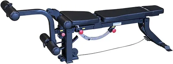 Body-Solid Adjustable Bench with Cabled Leg Developer GLEG