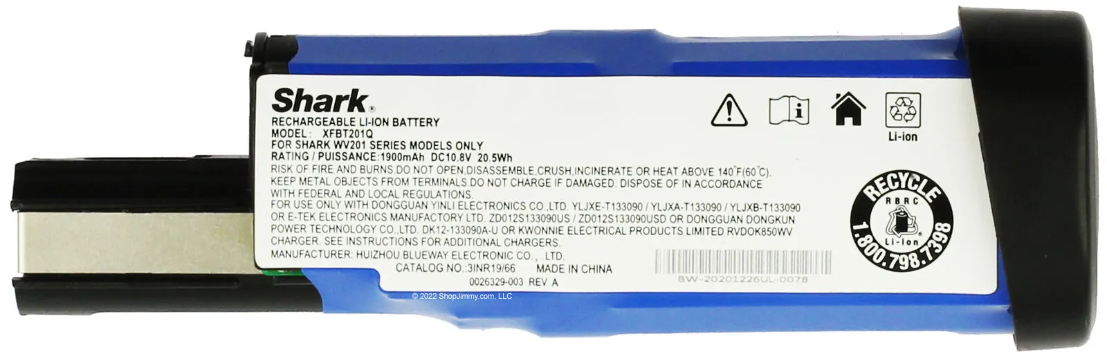 Shark Lithium-Ion Battery XFBT201Q