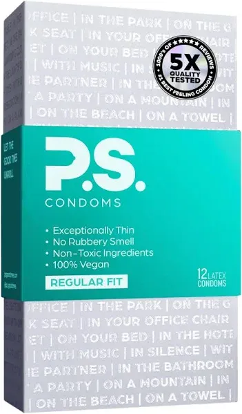 P.S. Condoms Exceptionally Thin Condoms