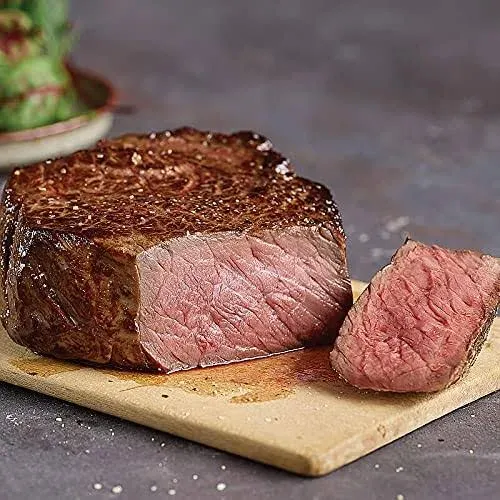 Premium Top Sirloin Steak, Aged up to 28 Days - Marbled, Hand-Trimmed for Perfection, Restaurant-Quality Sirloin Steak and Cooking Instructions from Kansas City Steak Company (8 Steaks, 8 oz each)