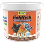 Tetra Goldfish Flakes, Nutritionally Balanced Diet For Aquarium Fish, Vitamin C Enriched Flakes, 4.52 lbs oz