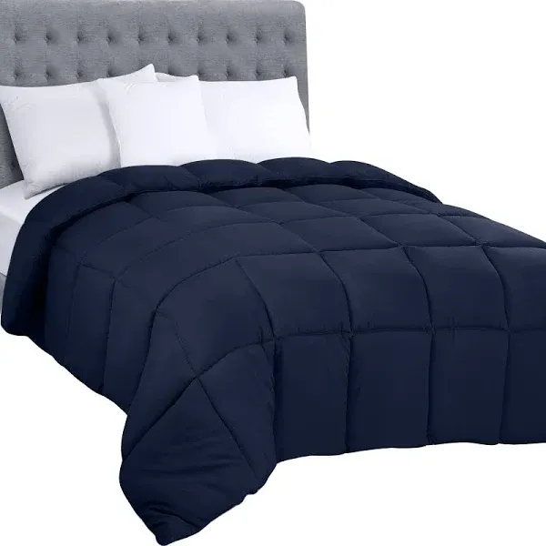 All Season Comforter 250 GSM - Plush Siliconized Fiberfill Utopia Bedding