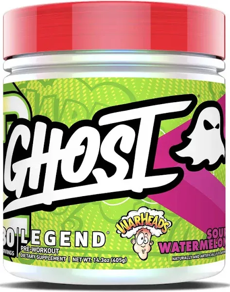 GHOST Legend V3 Pre-Workout, Sonic Cherry Limeade 30 Servings