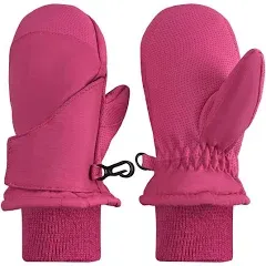 N'Ice Caps Kids Waterproof Snow Mittens Cold Weather Thinsulate Insulated