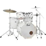 Pearl Export Standard 5-Piece Drum Set with Hardware Pure White