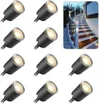 Recessed LED Deck Light Kits with Protecting Shell Φ32Mm,Smy in Warm White