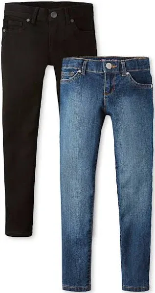 The Children's Place Girls' Super Skinny Jeans 2-Pack