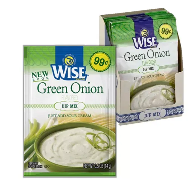 Wise Dip Mix Green Onion Flavored 0.5 Ounces