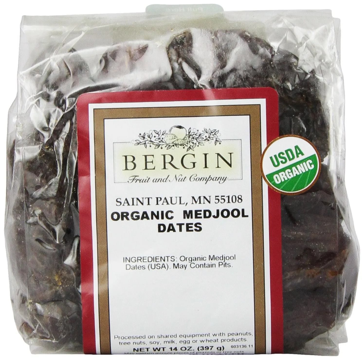 Bergin Fruit and Nut Company Organic Medjool Dates