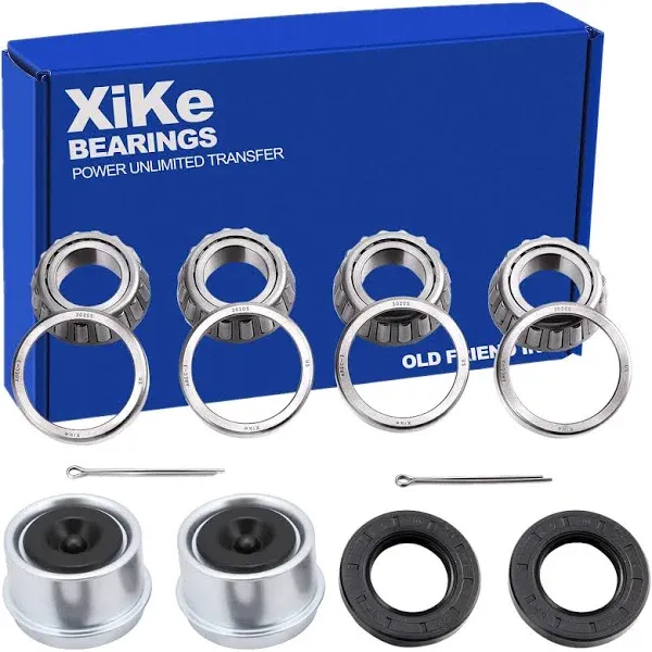 XiKe 2 Set Fits for 25mm Axles Trailer Wheel Hub Bearings Kit,30205 Bearings TC/