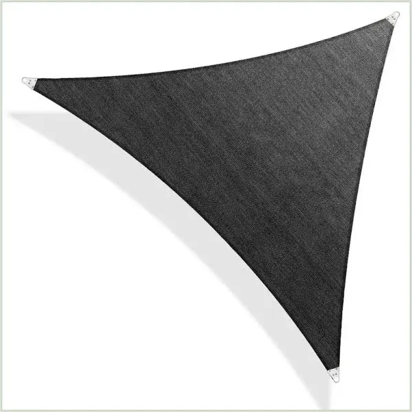 ColourTree 260 GSM Reinforced Triangle Sun Shade Sail