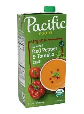 Pacific Foods Organic Roasted Red Pepper Tomato Soup