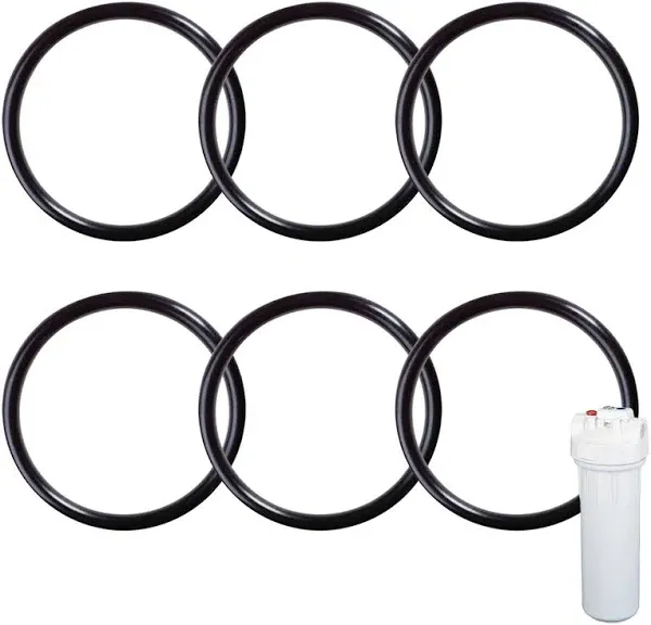 (6-Pack) WS03X10038 O-Ring Seal Compatible with GXWH04F,GX1S01R Water Purifier