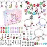 Ellener Christmas Gifts for Kids Girls,Bracelet Making Kit,Girls Toys,Gift Basket That Inspires Creativity and Individuality and Is Fun to Play with