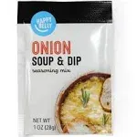 Amazon Brand - Happy Belly Onion Soup & Dip Mix, Dry, 1 fl oz (Pack of 1)