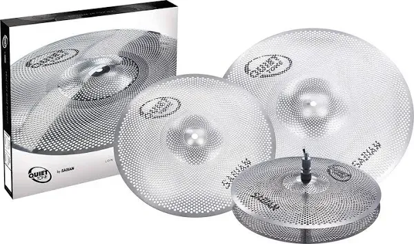 Sabian Quiet Tone Practice Cymbal Set, 13/14/18