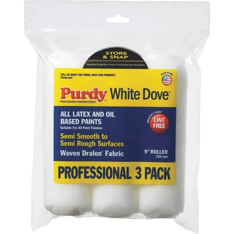 Purdy Roller Cover White Dove