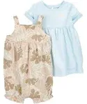 Baby Girl Carter's 3-Piece Dress, Diaper Cover, and Bodysuit Set