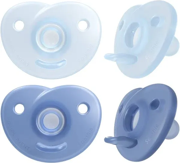 Avent 2-Pack Soothie Shapes Pacifiers (0-3M) - purple, 0 - 3 months