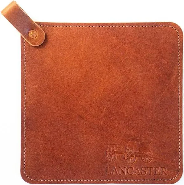 Lancaster Cast Iron Leather Pot Holder