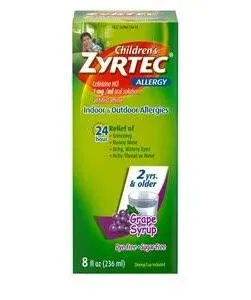 Children's Zyrtec Allergy Syrup