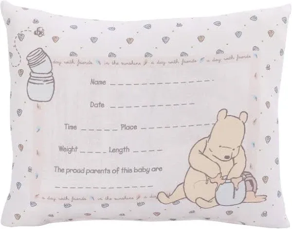 Disney Winnie The Pooh Decorative Keepsake Pillow