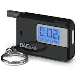 BACtrack Go Keychain Breathalyzer Black | Ultra-Portable Pocket Keyring Alcohol