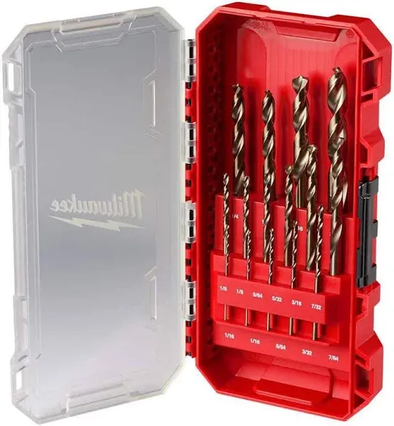 Milwaukee Red Helix Drill Bit Set