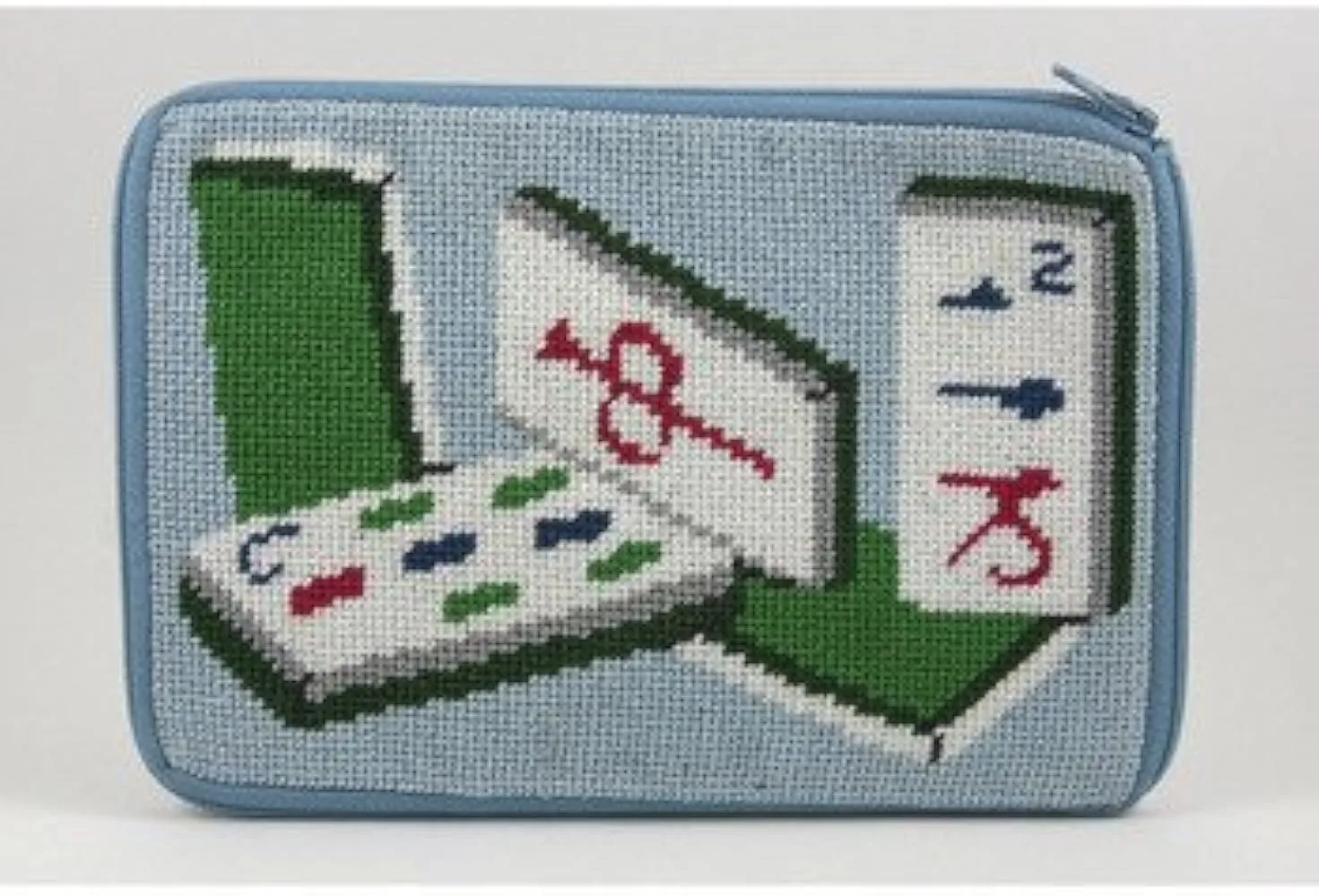 Cosmetic Purse - Mah Jong - Needlepoint Kit