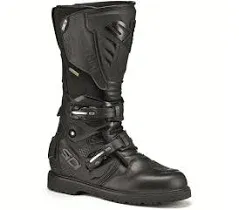 Sidi Adventure 2 Gore Street Motorcycle Boots Black/Black 46