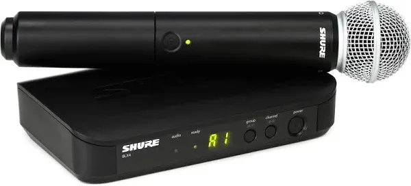 Shure BLX24/B58 Handheld Wireless System With BETA 58A Capsule Band J11