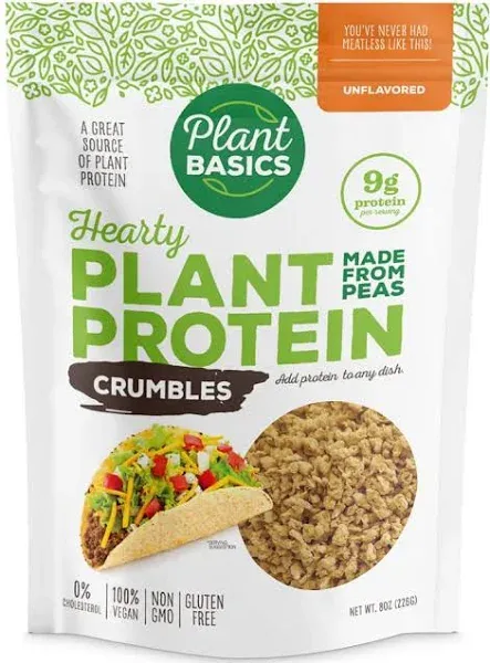 Plant Basics Hearty Plant Protein Unflavored