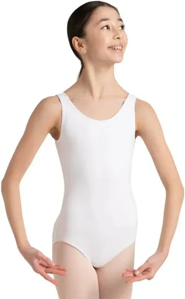 Capezio Girls Leotard Dance The Dancemaker White Toddler Size