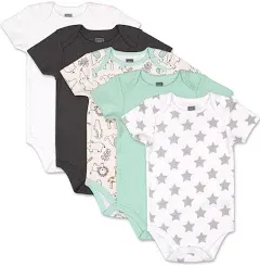 The Peanutshell Baby Boy or Baby Girl Short Sleeve Bodysuit Set