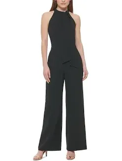 Vince Camuto Petite Crepe Sleeveless Jumpsuit