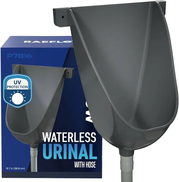 RAEFLOW Waterless Urinal with Hose