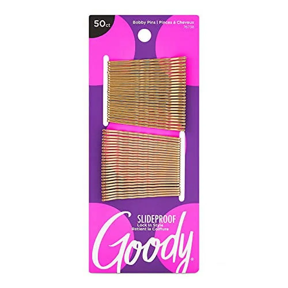 Goody Bobby Pins, Blonde - 50 pins