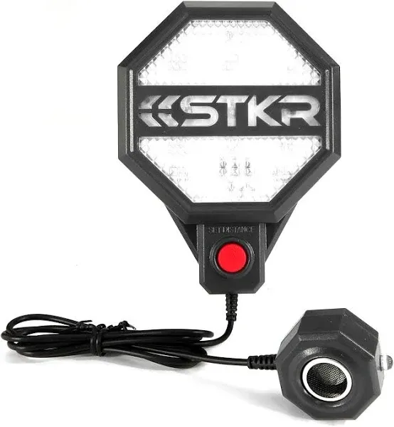 STKR Ultrasonic Adjustable Garage Parking Sensor Battery, USB Power Not Included