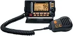 Uniden UM725GBK Marine VHF Radio, All USA, Canada, and Intl. Marine Channels, 1Watt/25Watt Transmit Power, Largest LCD Screen in Class, NOAA Weather Channels w/Alerts, Speaker Mic, GPS Built-in.