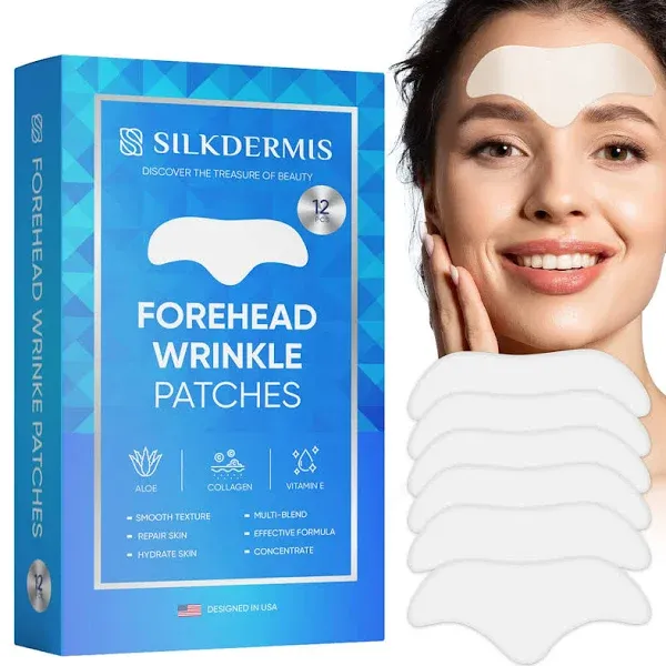 Forehead Wrinkle Patches 12 Packs Forehead Patches for Wrinkles. 