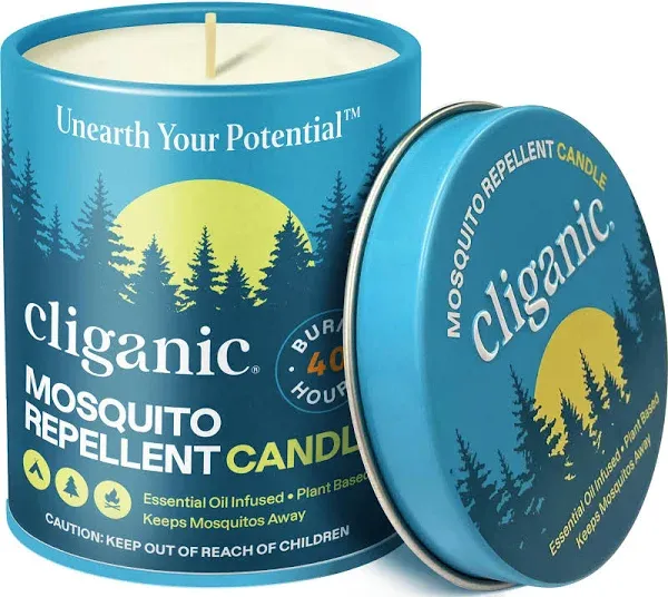 Cliganic Natural Mosquito Repellent Candle