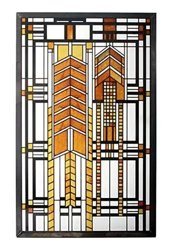 Dana House Autumn Sumac Stained Glass