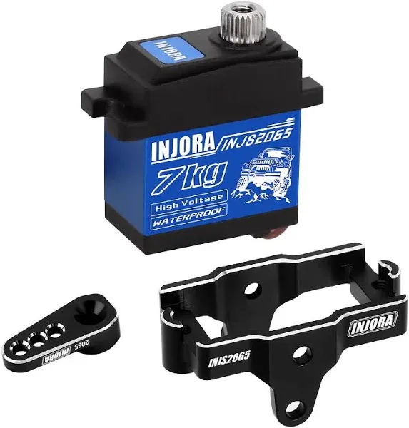 INJORA 7kg Waterproof 2065 Digital Servo with Mount for 1/18 TRX4M