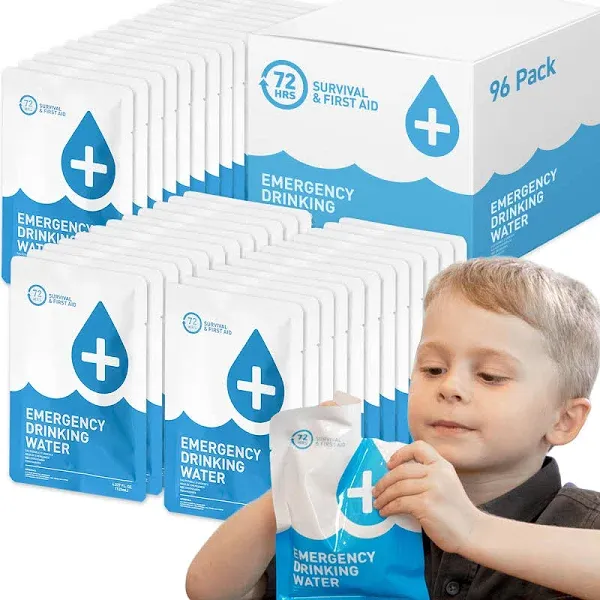 Emergency Water Rations Packets