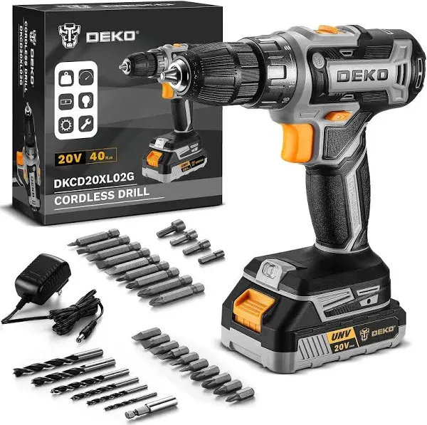 Cordless Drill Tool Kit Set