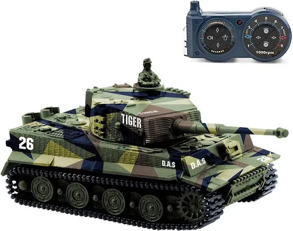 Cheerwing Radio Remote Control Mini RC German Tiger I Panzer Tank