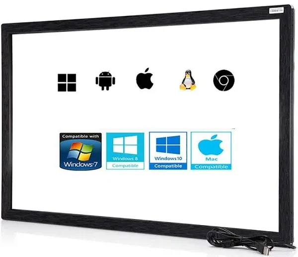 50 inch 10 Point Multi-Touch Infrared Touch Frame