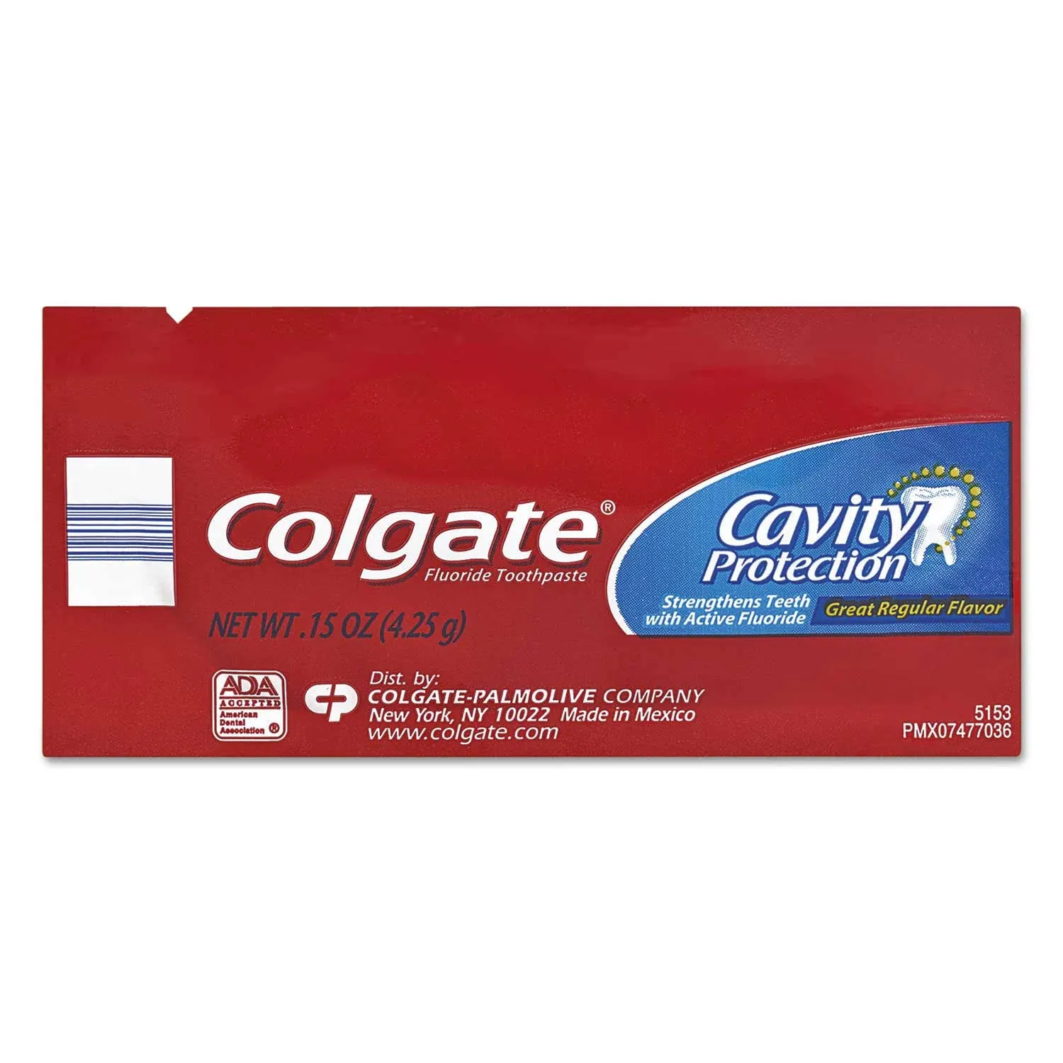 Colgate Cavity Protection Toothpaste Regular Flavor 0.15 oz Tube 1000/Carton